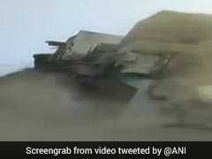 Watch 3-Storeyed-Building Collapse Like A Pack Of Cards In Agra