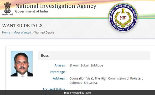Pak Diplomat On India's 'Most Wanted' List For Alleged 26/11-Style Plot