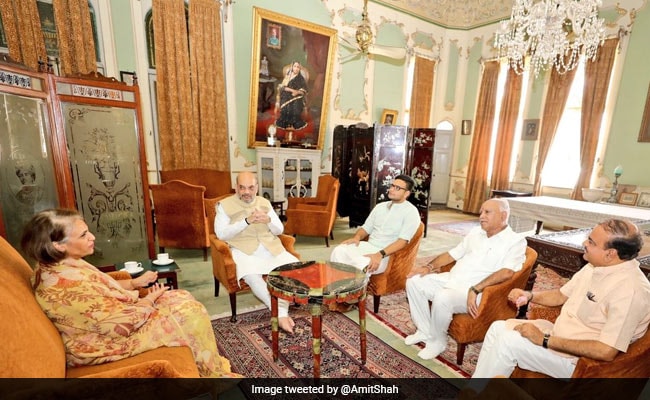 Can't Reveal Details, Says Amit Shah On Meeting With Mysuru Ex-Royals