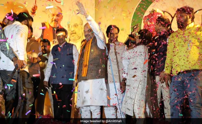 "Cats And Dogs Uniting To Face 'Modi Flood'": Amit Shah Mocks Opposition