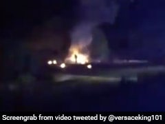 Video: Small Plane Crashes Onto Golf Course, Bursts Into Flames