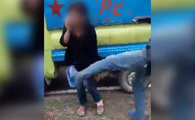 Assam Woman Kicked, Her Hair Pulled By 'Moral Police'. They Made A Video