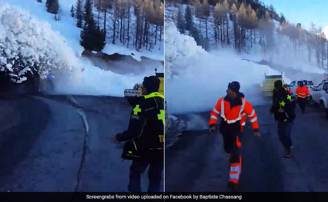 People Chased By Tsunami Of Snow As Avalanche Hits. Watch Terrifying Video