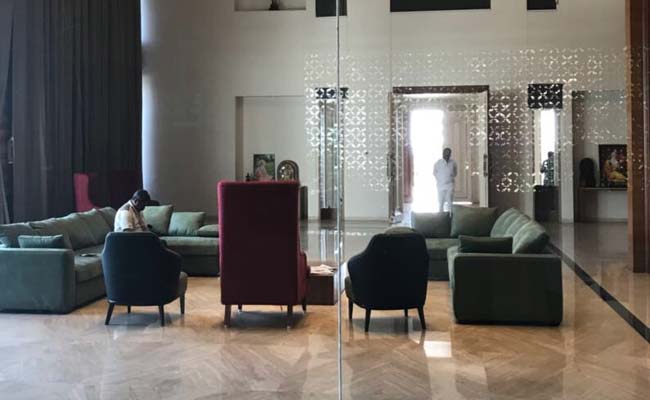 Swimming Pool, Indoor Court - And B Sriramulu Has Political Capital Too