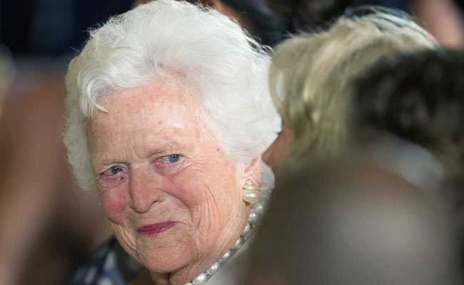 Trump's Ridicule Of Barbara Bush's Son Gave Her Heart Attack: Biographer