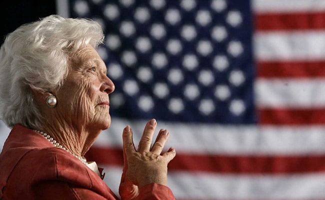 Barbara Bush, Former US First Lady, Dies At 92 - News Teles