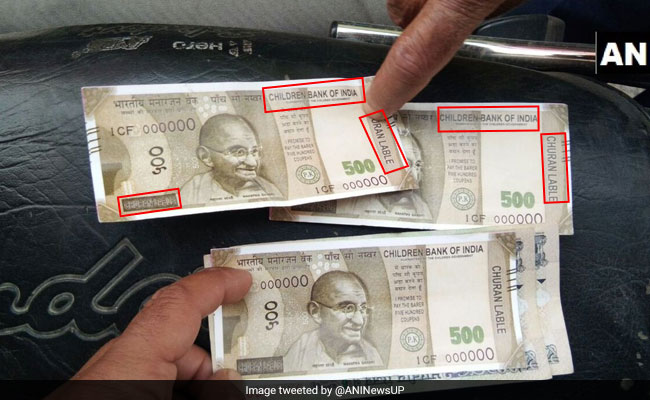 Bareilly Man Gets Fake Rs 500 Note From ATM, Issued By 'Children Bank Of India'