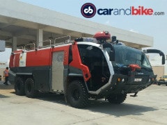 Bangalore Airport Fire Truck Experience