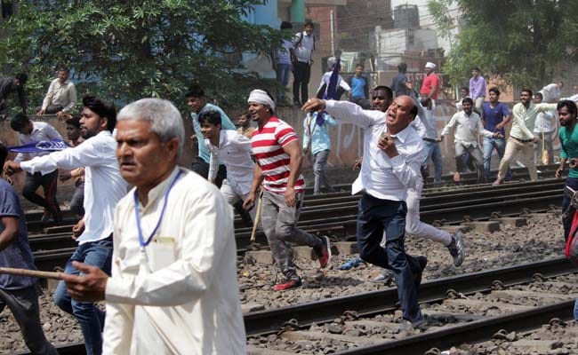 Train Services Disrupted In Delhi, Protesters Block Railway Tracks