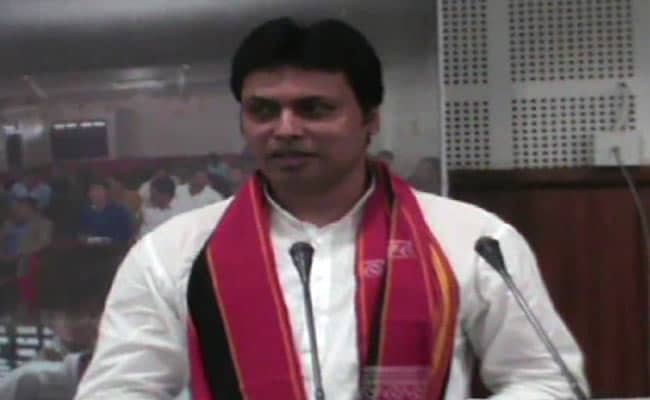 Tripura Chief Minister Stands By Claim Of Internet In Mahabharat Era