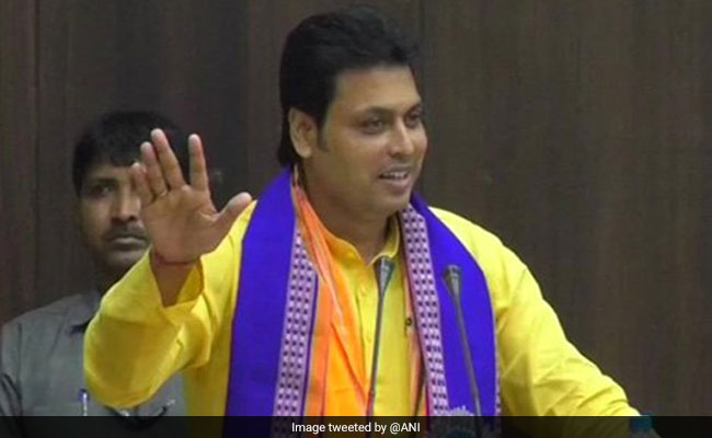 Why Run After Government Jobs, Start <i>Paan</i> Shop Or Breed Cows: Tripura Chief Minister, Biplab Deb