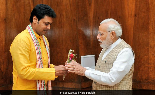 Tripura's Biplab Deb May Get An Earful From PM Modi Over Howlers: Sources