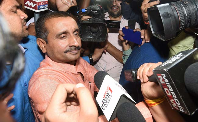Kuldeep Sengar "Was Suspended Earlier": BJP Amid Demands To Sack Lawmaker