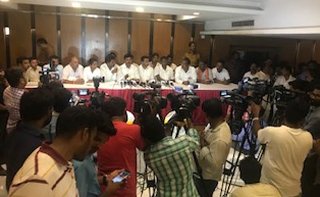 BJP Protests In Mysuru, Senior Leaders Threaten Mass Resignation