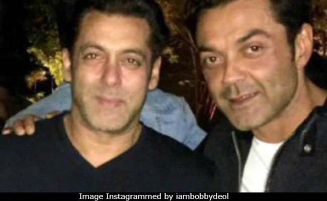 Salman Khan's <I>Race 3</i> Co-Star Bobby Deol Has A Message For Him