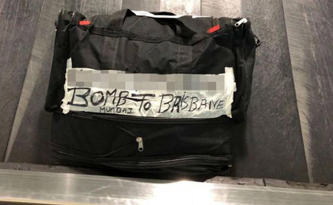 'Bomb To Brisbane' Read Label On Bag At Airport. Grandma Meant Bombay