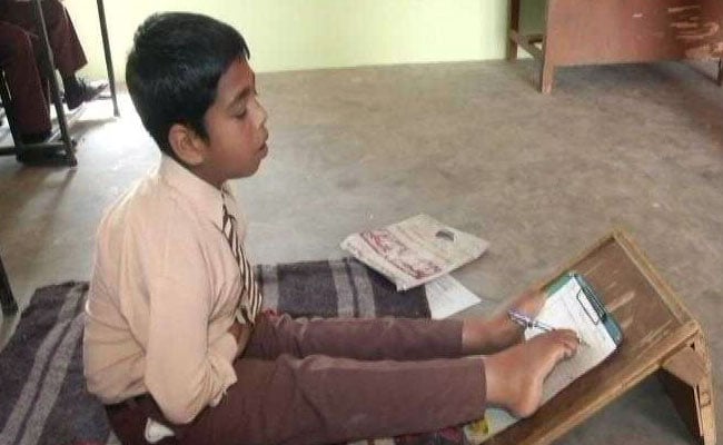 Unable To Move Hands, Feet Once, Punjab Boy, 11, Now Writes, Paints With Toes