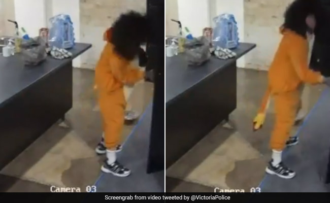 Man Wearing Lion Costume Steals Chocolates. Bizarre Theft Caught On CCTV