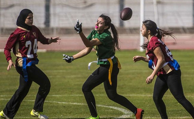 Egypt Women Take To The American Football Field