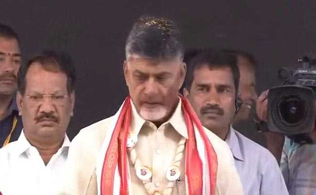 PM Modi Survives On Publicity: Chandrababu Naidu