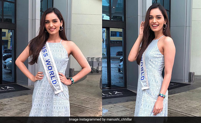 Here's What Miss World Manushi Chhillar Packed To Wear In Brazil