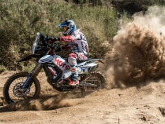 Merzouga Rally 2018: Sherco TVS' Joan Pedrero Leads Indian Contingent At The End of Stage 1; CS Santosh At P20