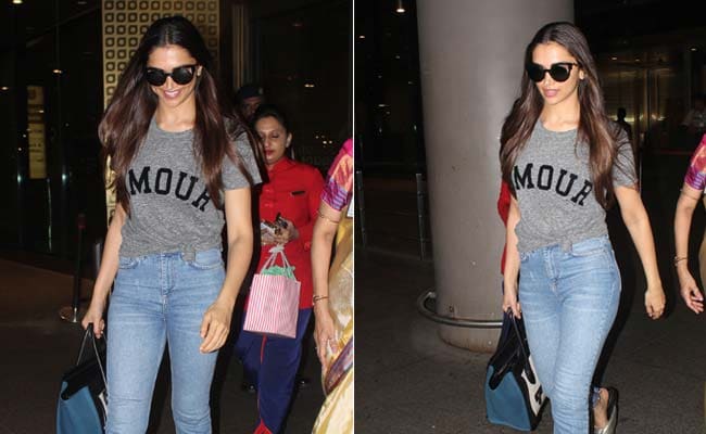 Deepika's got her bag full