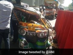 Delhi Metro Girder Crashes Near Ghaziabad, 7 People Injured