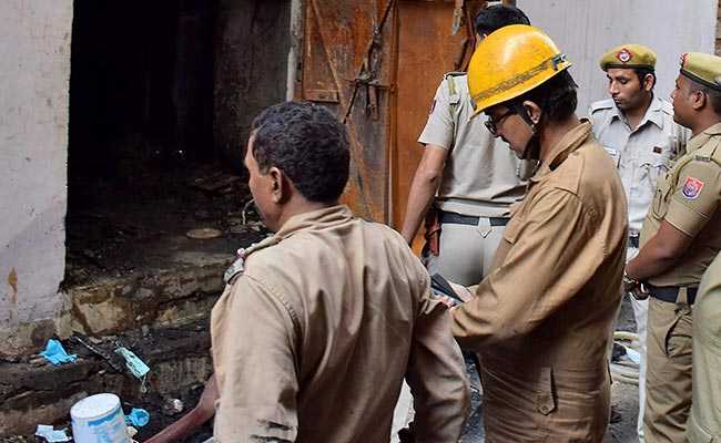 Fire At Delhi Shoe Factory Kills Four