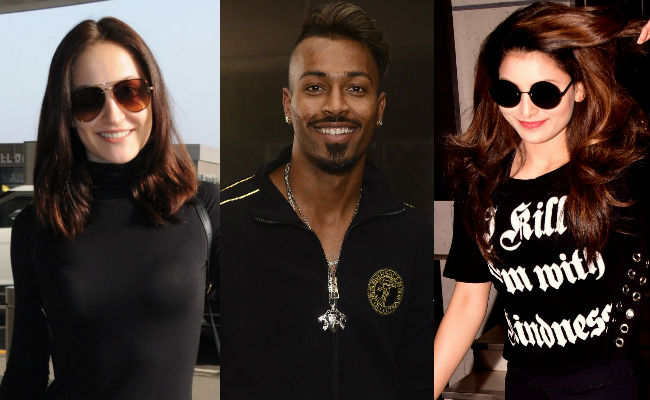 Elli Avrram S Rumoured Boyfriend Hardik Pandya Spotted Flirting With Urvashi Rautela Reports