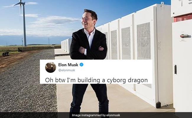 Elon Musk Casually Announces Next Project On Twitter - A 'Cyborg Dragon'