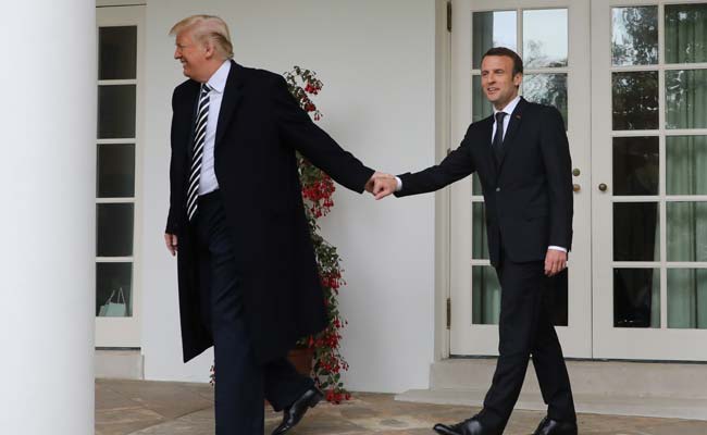 "Donald, I Beg You": Trump Mocks France's Emmanuel Macron Over Tariffs