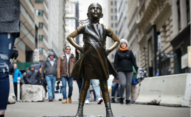 New York's "Fearless Girl" Statue To Stare Down The Stock Exchange