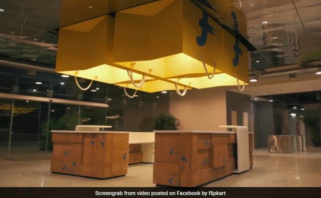 flipkart office yellow facebook