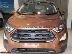 Ford EcoSport Titanium S and Signature Trims' Launch Date Revealed