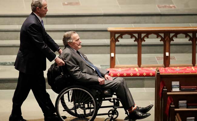 Former US President George H W Bush Removed From Intensive Care In Hospital: Office