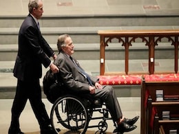 Former US President George H W Bush Removed From Intensive Care In Hospital: Office Former US President George H W Bush Removed From Intensive Care In Hospital: Office