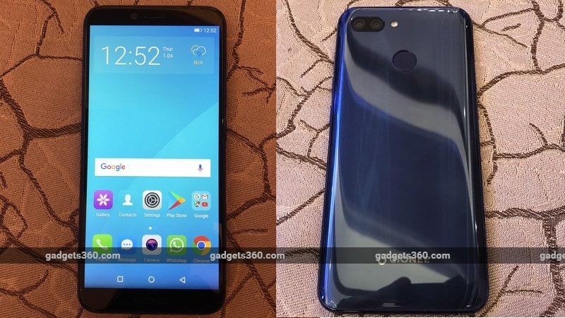 Gionee ने लॉन्च किए दो फुलव्यू डिस्प्ले स्मार्टफोन, कीमत 8,999 रुपये से शुरू