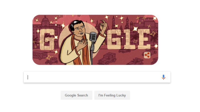 KL Saigal का Google Doodle: बॉलीवुड के पहले सुपरस्टार को ऐसे किया जा रहा है याद