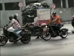 Husqvarna Vitpilen 401, Svartpilen 401 Spied in India