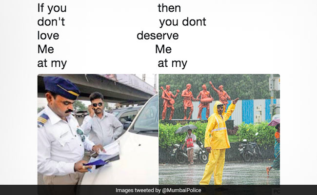 Mumbai Police Tweet 'If You Don't Love Me' Meme. It's A Hit On Twitter