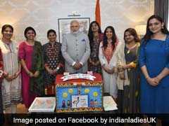 "Indian Ladies In UK" Meet PM Modi. Their Message - "Beta Padhao, Beti Bachao"