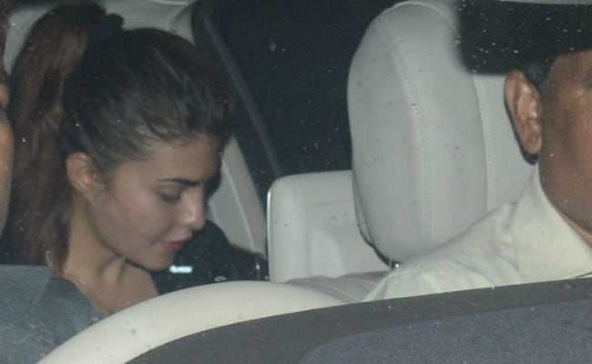 At Salman Khan's Mumbai Home, Jacqueline Fernandez And Other Celebs Spotted