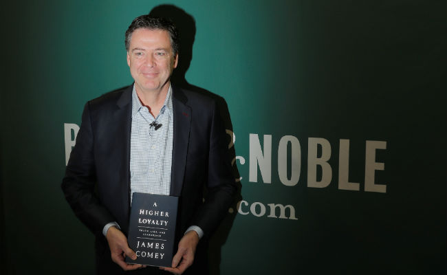 James Comey's Tell-All Book Sells 600,000 Copies In First Week
