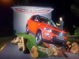 Jeep Compass Trailhawk Makes A Private Appearance In India Jeep Compass Trailhawk Makes A Private Appearance In India