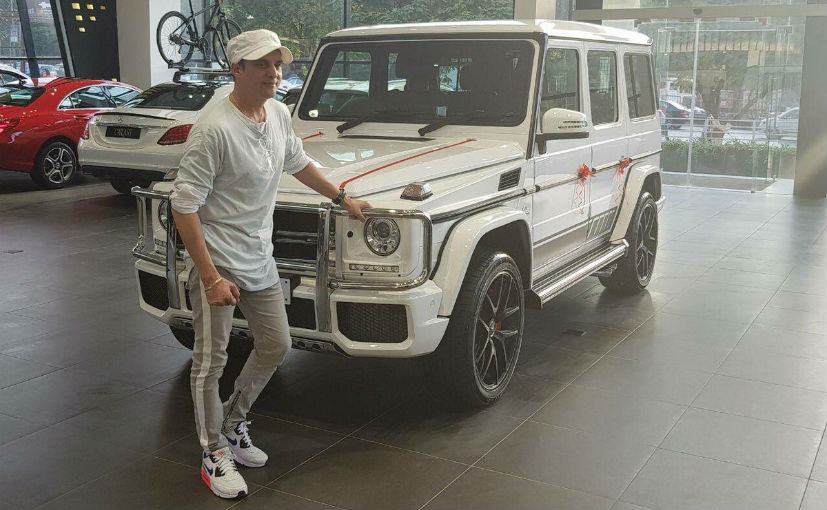 Actor Jimmy Sheirgill Takes Delivery Of His Mercedes-AMG G63
