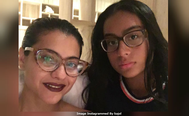 Kajol Dug Out A Cute Little Pic Of Daughter Nysa On Her Birthday. See Inside