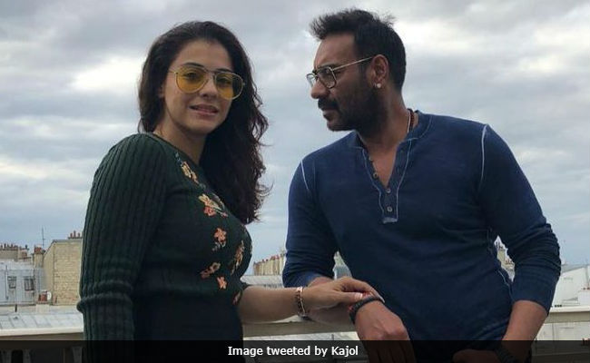 Kajol Is Plainly Wishing She Were Still In Paris. Pic Credit, Son Yug