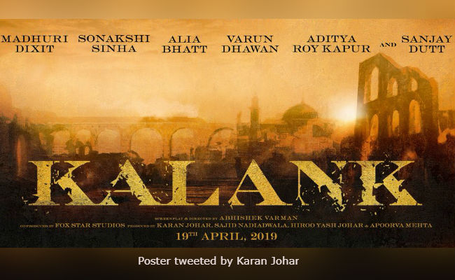 Karan Johar's <I>Kalank</I> Stars Madhuri Dixit, Sanjay Dutt And Many Others. Sridevi, You'll Be Missed