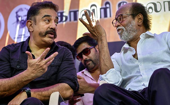 'Let Our Victories Continue': Kamal Haasan Greets Rajinikanth On Birthday